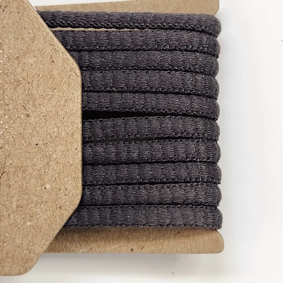 On Cloud "Put Me On"  Dark Gray Replacement Laces For Running Shoes NEW - Picture 3 of 6